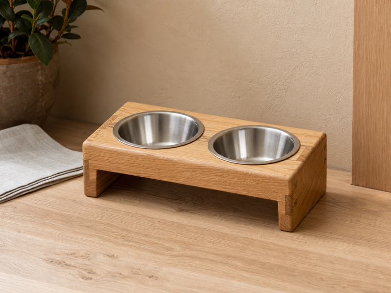 Wooden Pet Furniture OEM: Feeding Stations, Storage and Home Styling