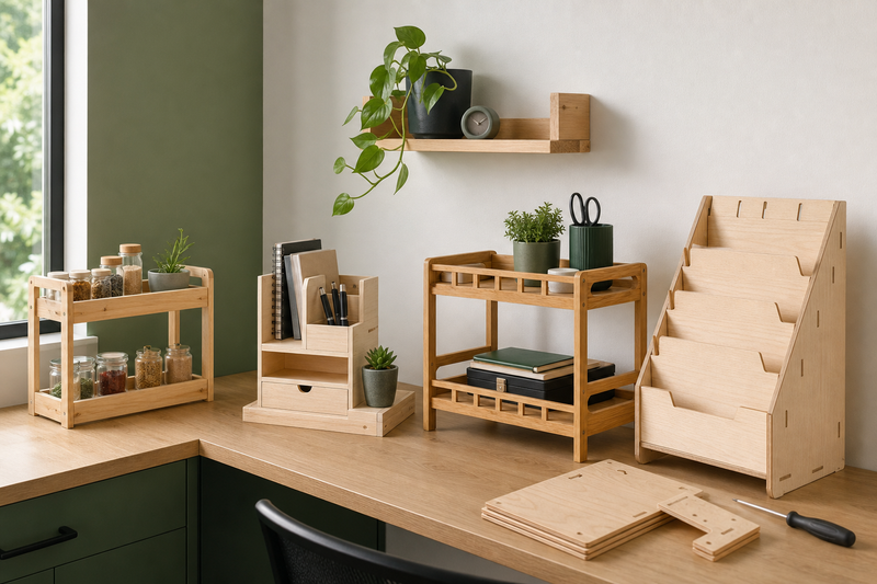 Wooden Retail POS Displays for Multi-Store Programs