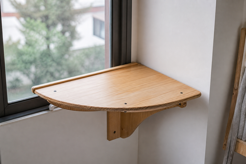 Corner Cat Window Shelf