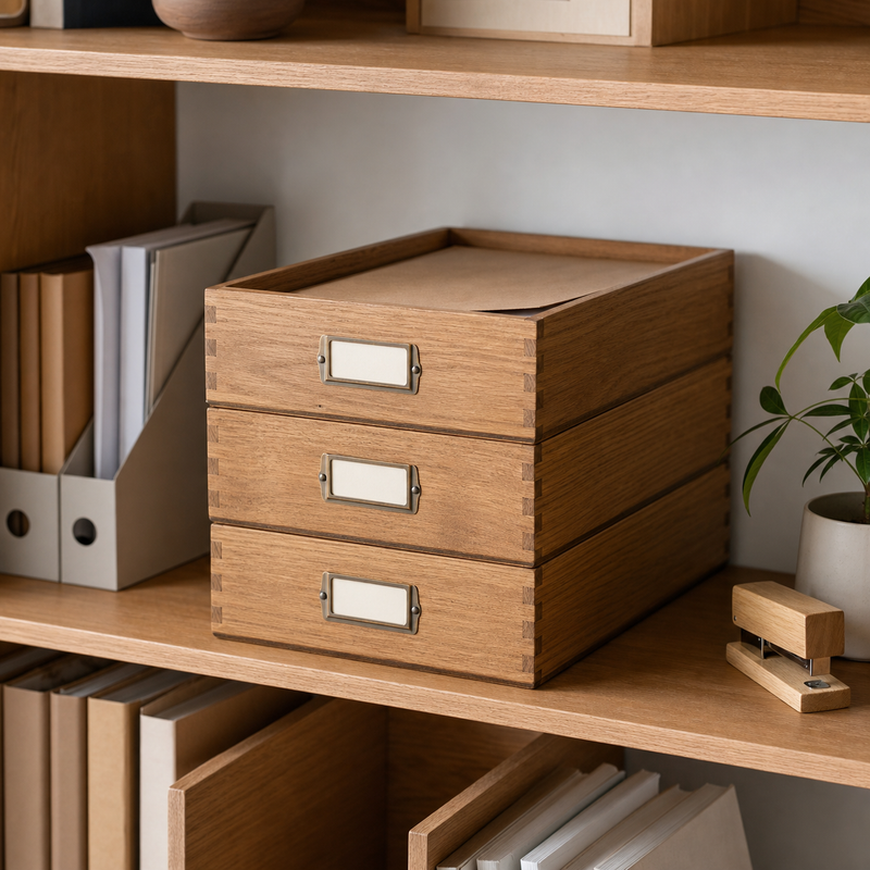 Stackable Document Box Set