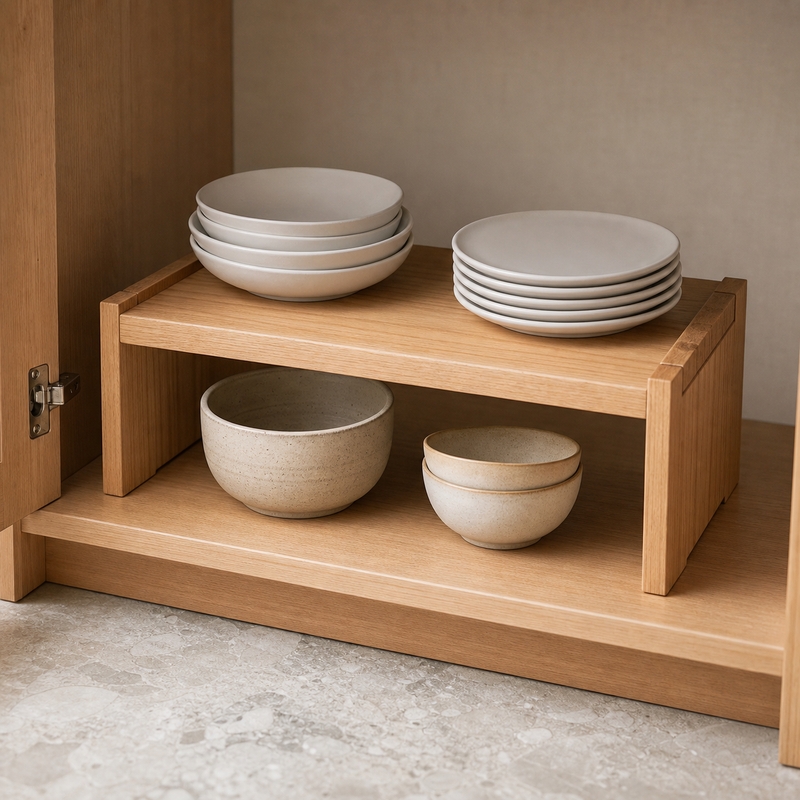 Under-Shelf Cupboard Rack
