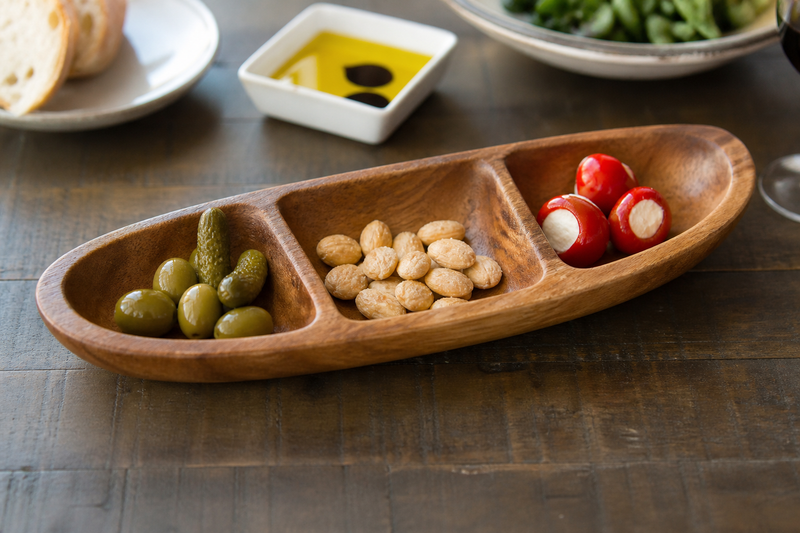 Divided Tapas Serving Plate