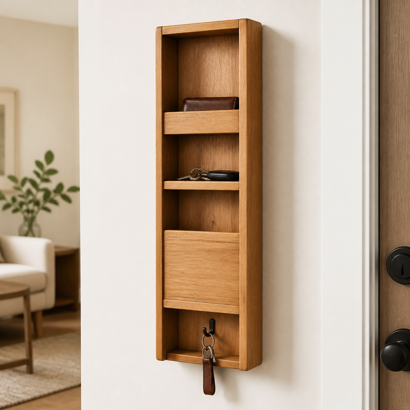 Narrow Entryway Cubby