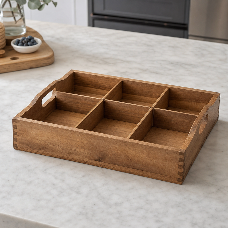 Removable Divider Retail Tray