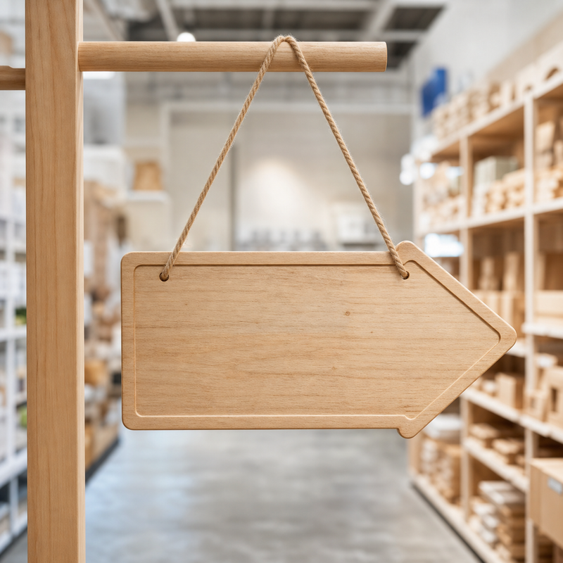 Hanging Aisle Marker