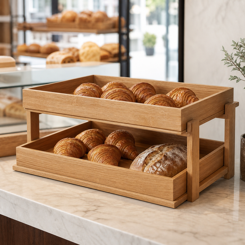 Stackable Bakery Display Tray