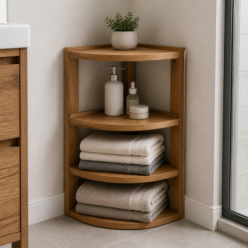 Bathroom Corner Shelf