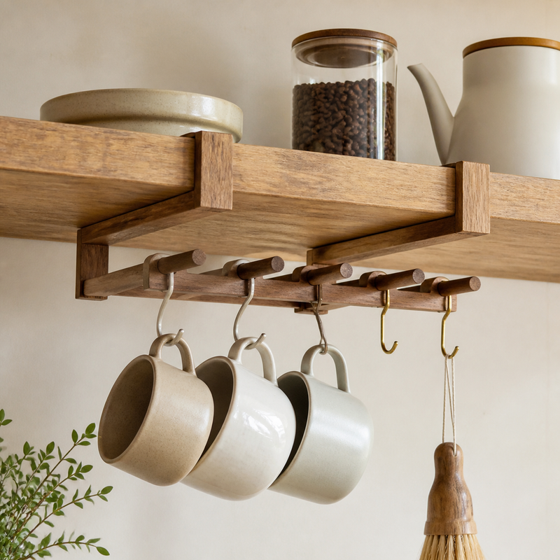 Under-Shelf Hanging Rack