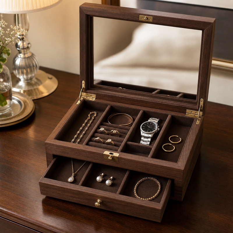 Jewelry Valet Storage Box