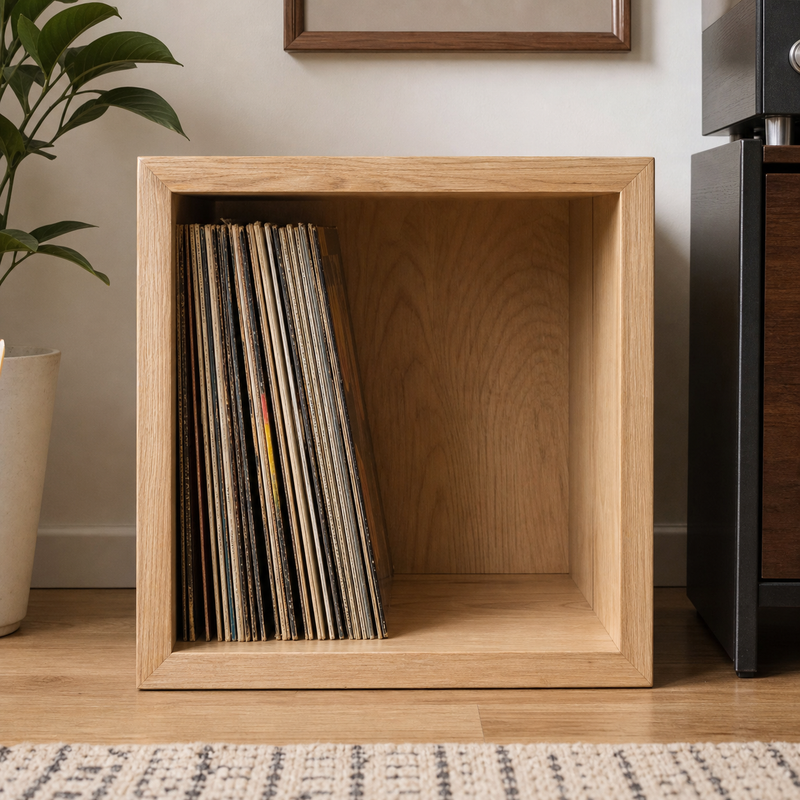 Record Album Storage Cubby