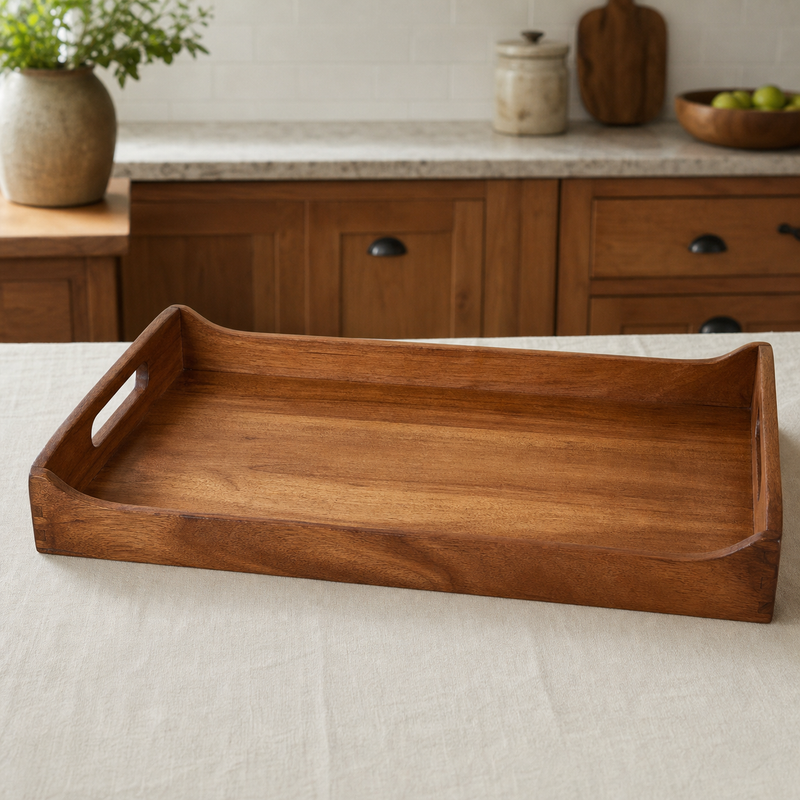 Side-Handle Brunch Tray