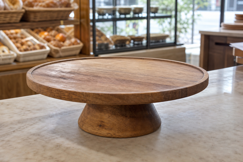 Stackable Bakery Display Plate