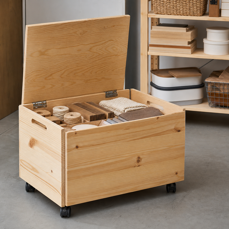 Rolling Utility Crate