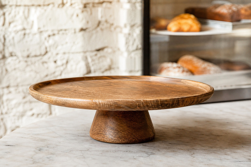 Footed Cake Serving Plate