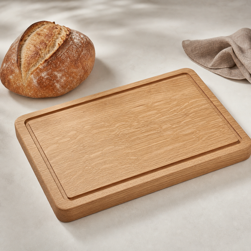 Bread Board with Crumb Channel