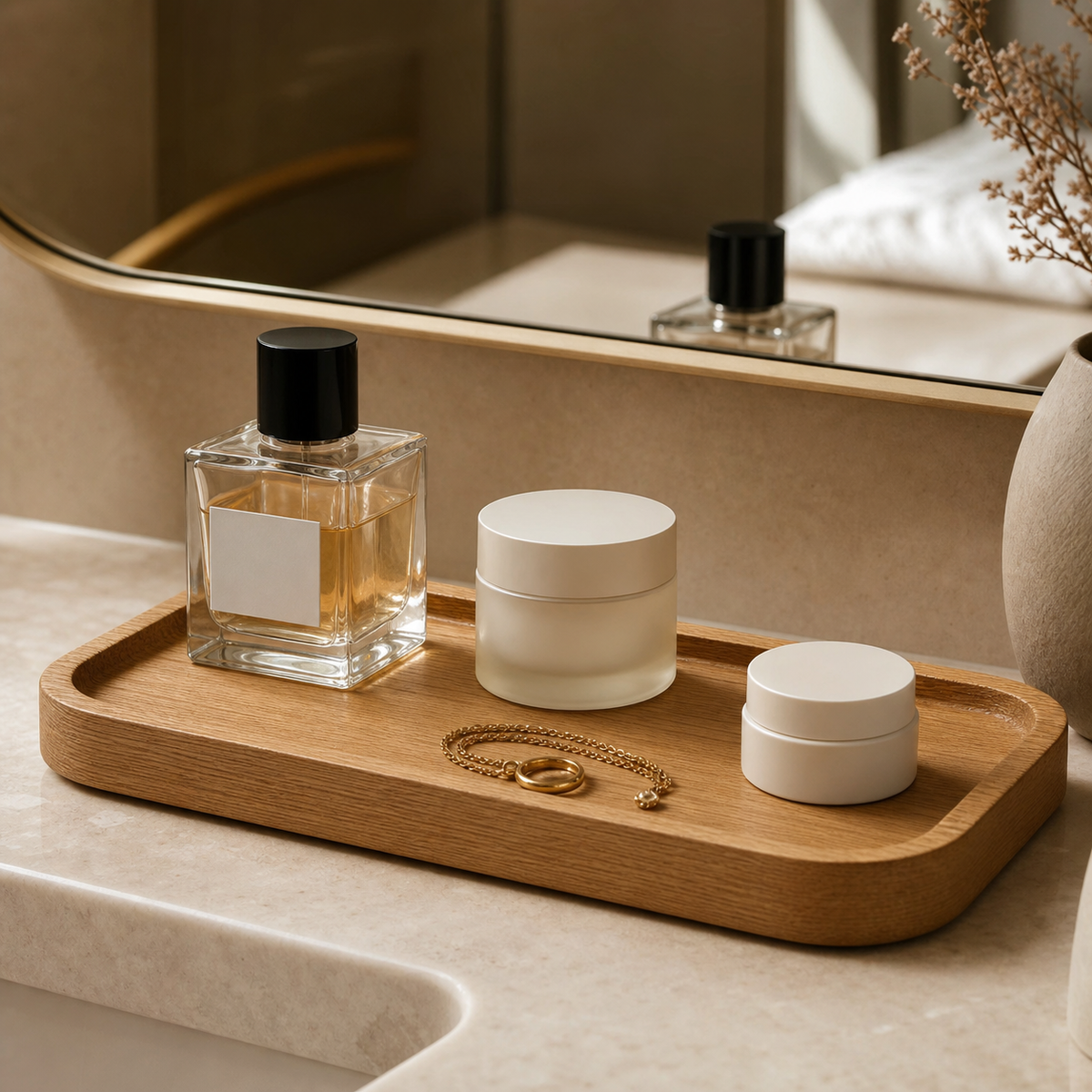 Vanity Countertop Tray - CHUANRUI custom wood product