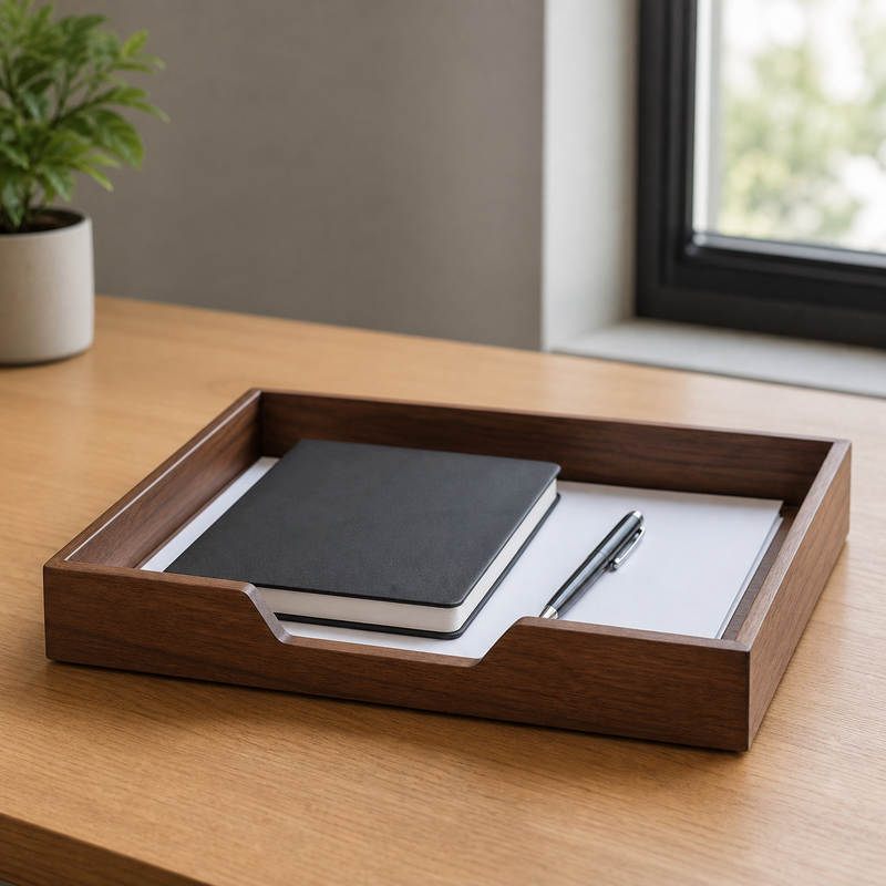 Desk Document Catchall Tray