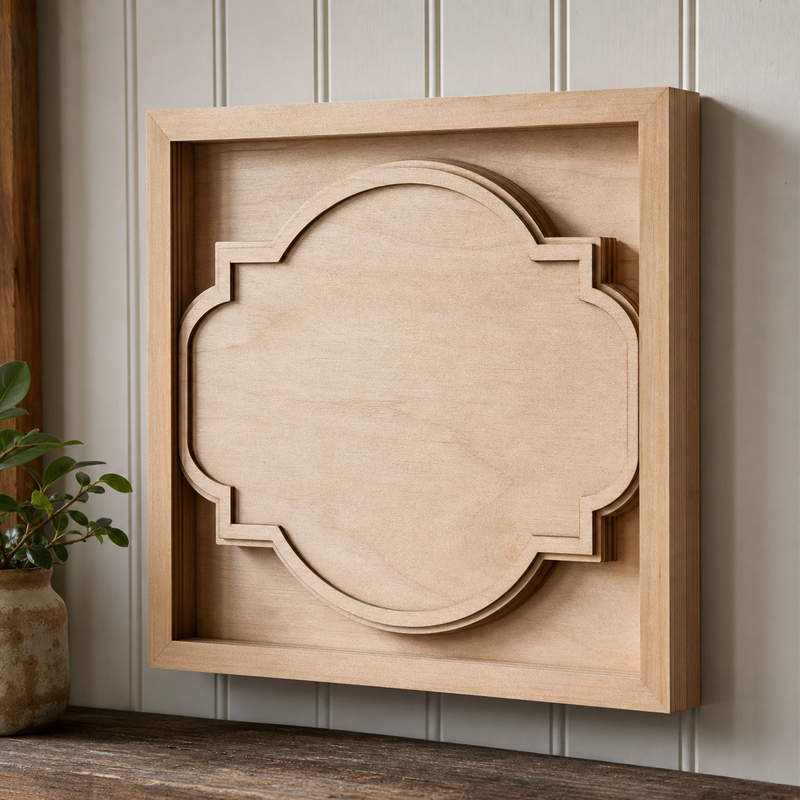 Raised Shadowbox Brand Panel