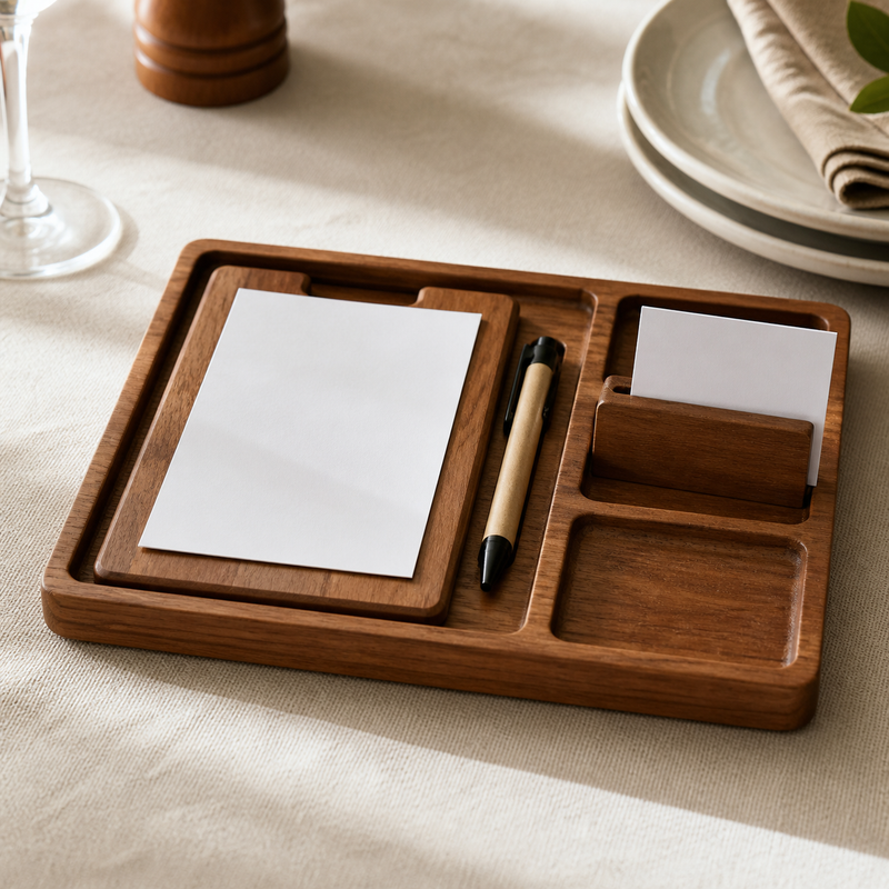Restaurant Bill Service Tray