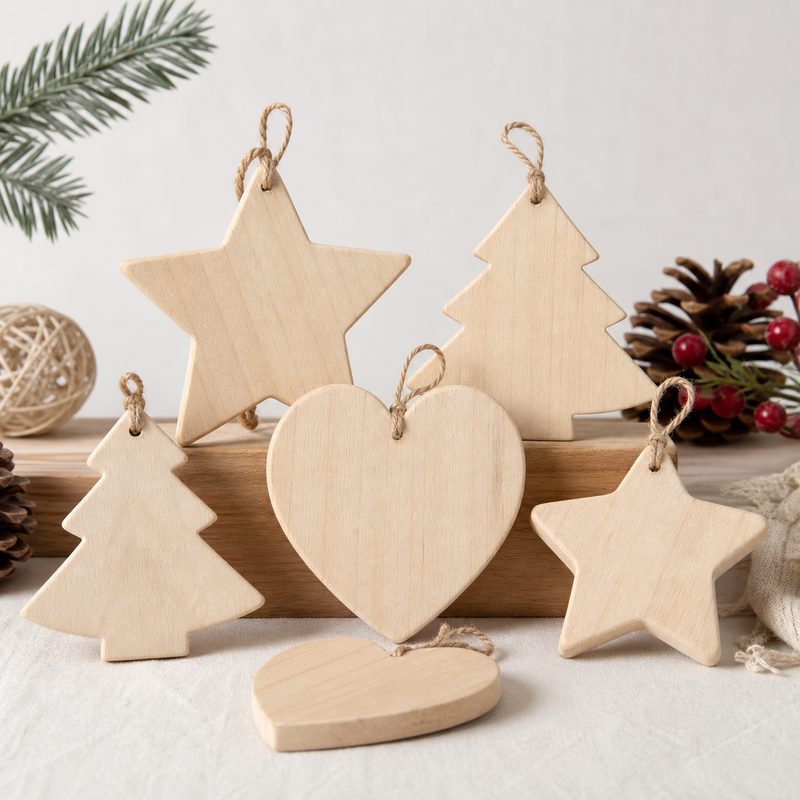 Seasonal Ornament Sign Set