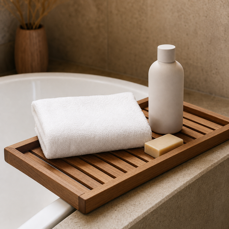 Slatted Bathroom Tray