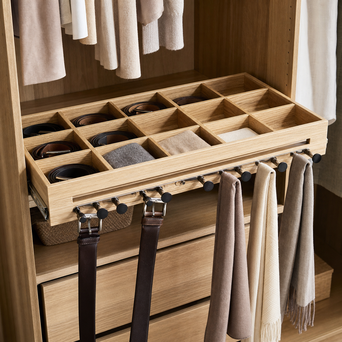 Closet Accessory Organizer - CHUANRUI custom wood product