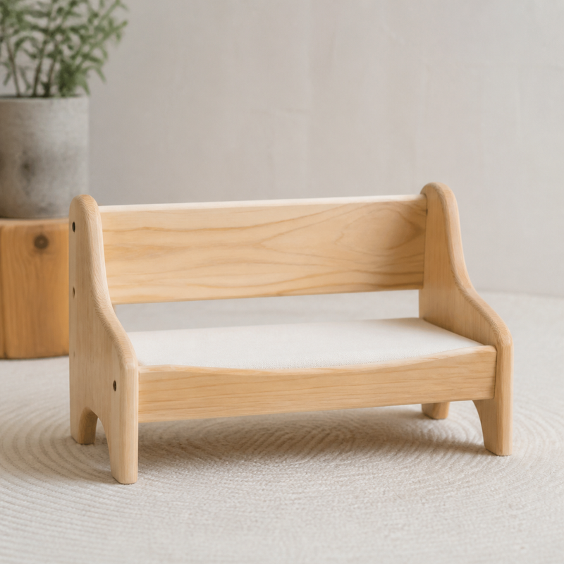 Pet Photo Prop Bench