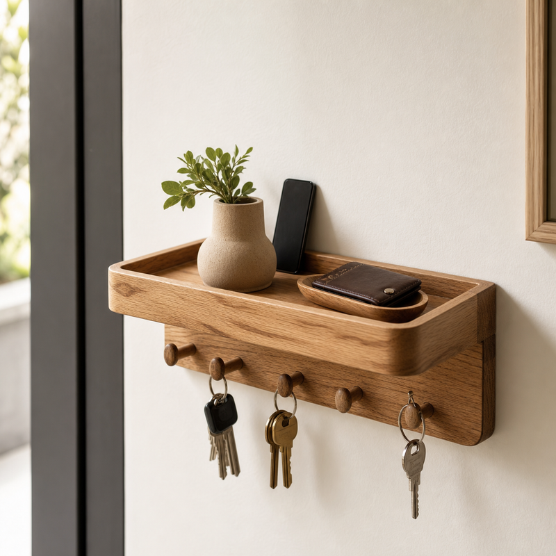 Wall-Mounted Drop Tray