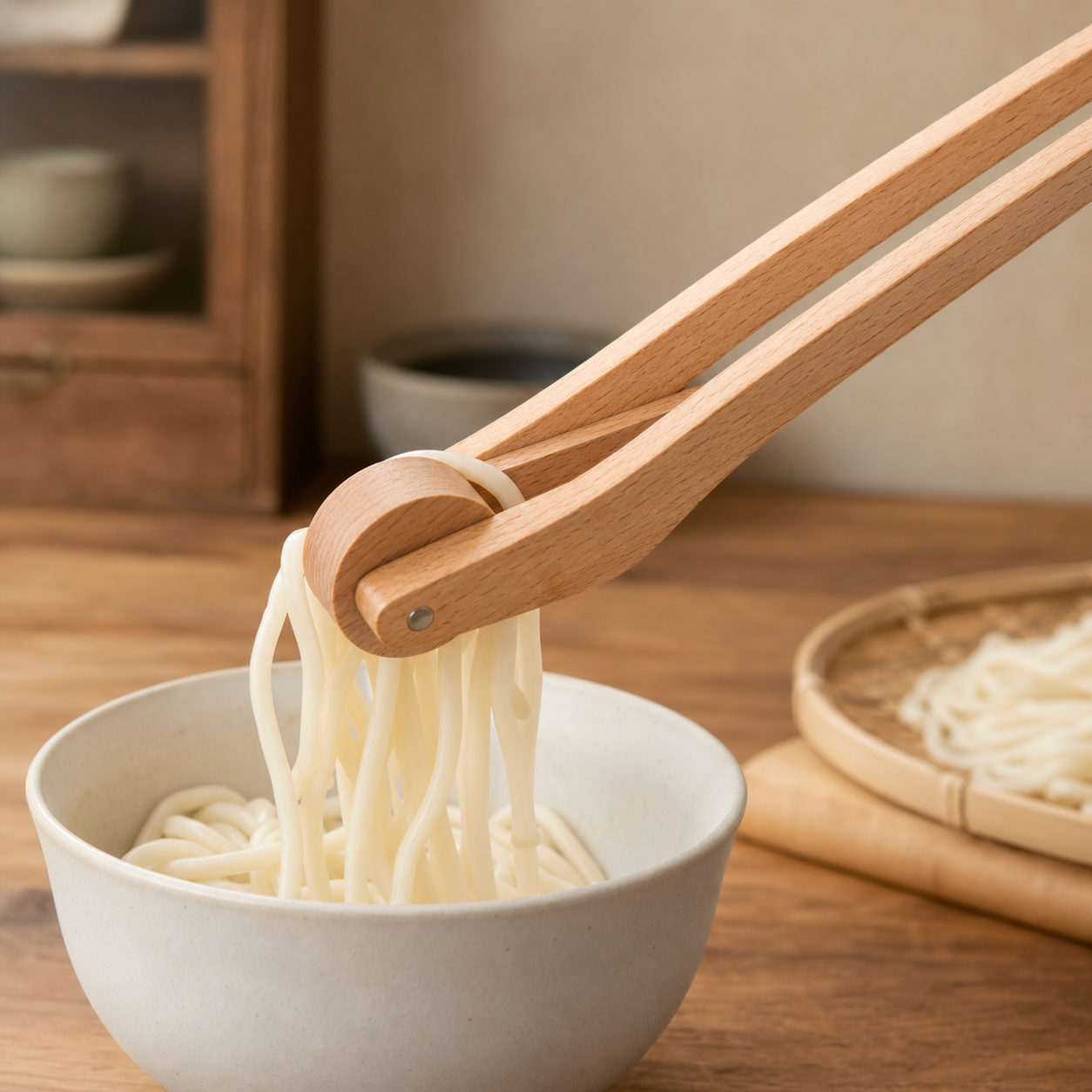 Noodle Serving Tong - CHUANRUI custom wood product