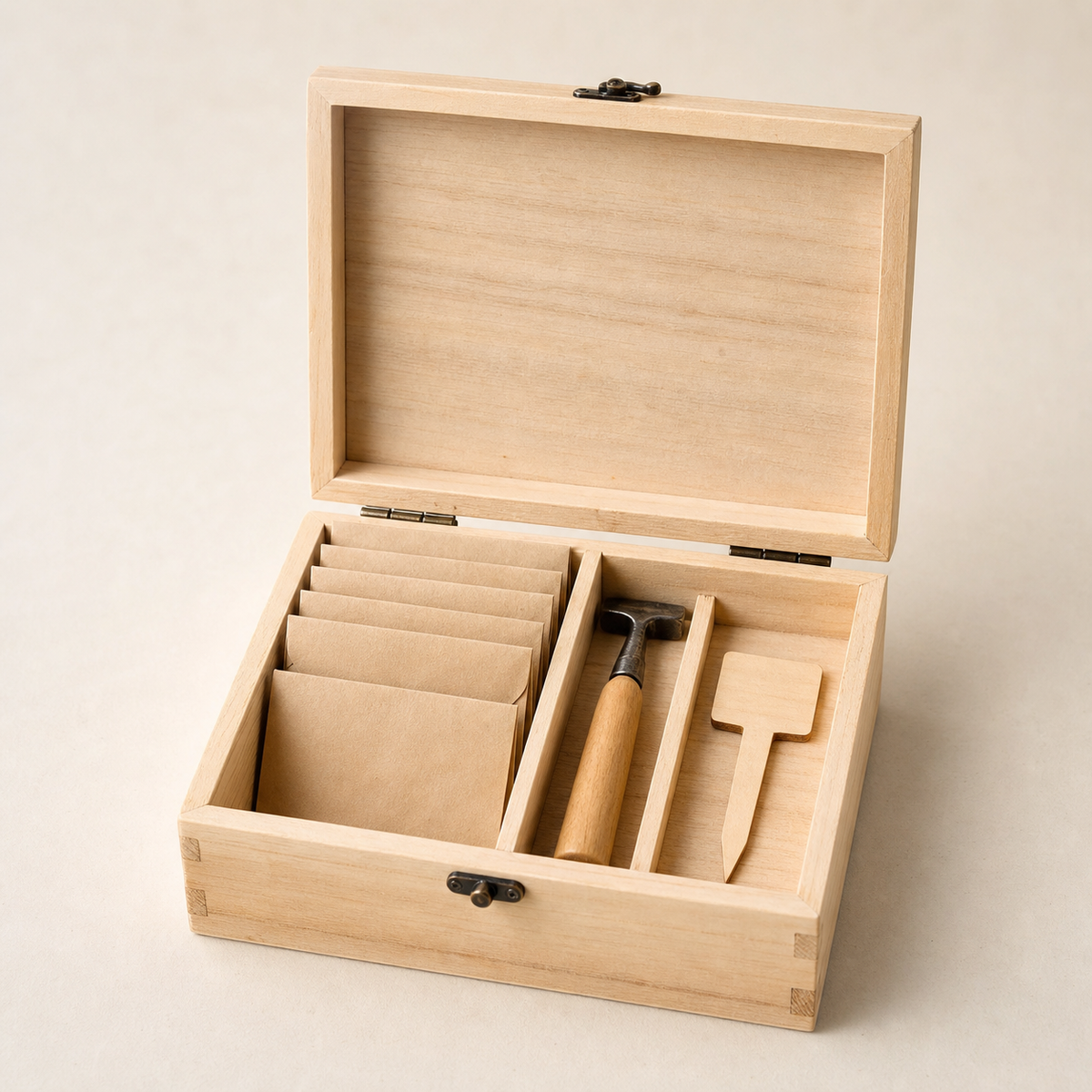 Botanical Seed Kit Presentation Box - CHUANRUI custom wood product