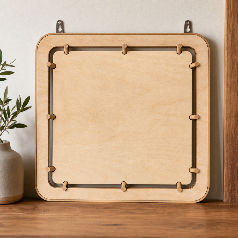 Modular Peg Sign Frame