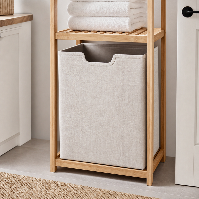 Laundry Shelf Bin Frame