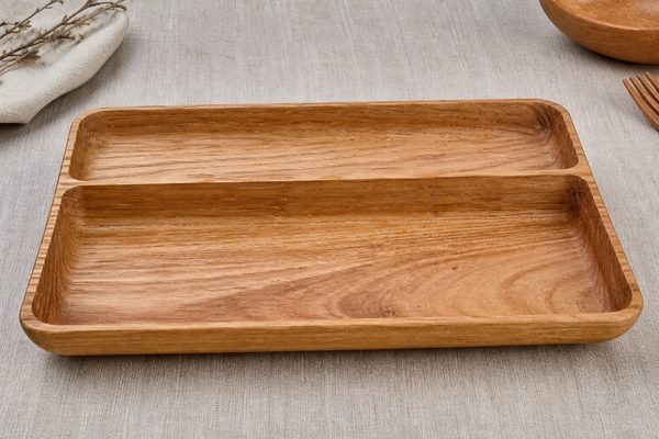 Two-Level Bento Serving Plate