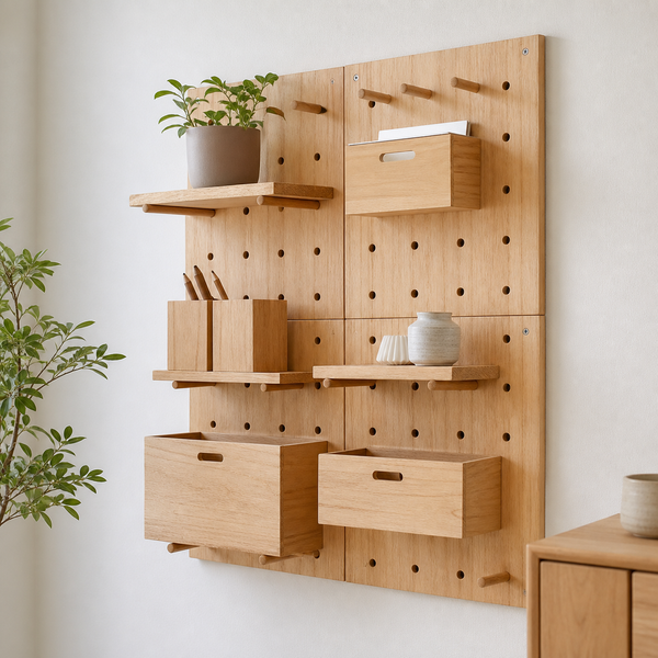 Modular Pegboard Shelf Kit