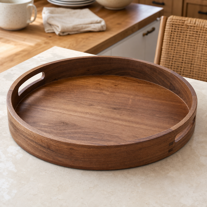 Round Room-Service Tray