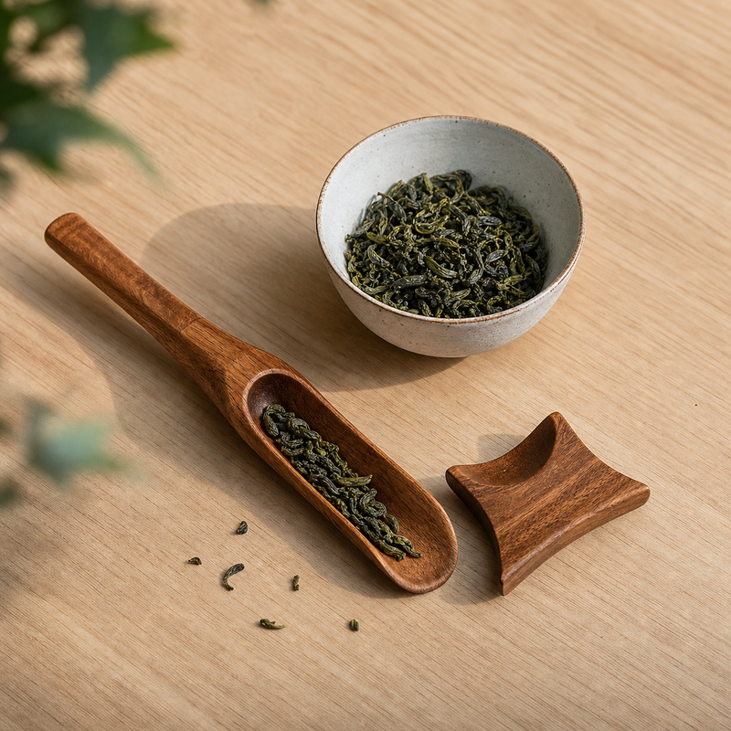 Tabletop Tea Scoop and Rest