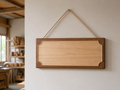 Wholesale custom wooden name sign in natural wood, CHUANRUI factory product photography
